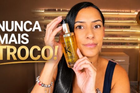 Óleo capilar para cabelo com chapinha e secador: a escolha que entrou na rotina