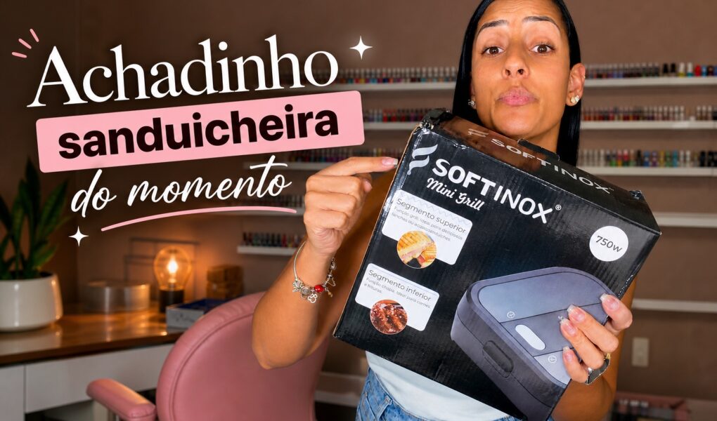 Sanduicheira compacta: o achadinho prático que facilita o dia a dia
