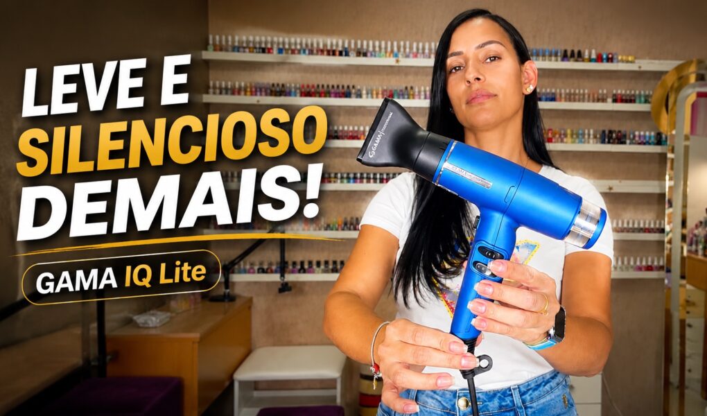 Secador de cabelo leve e silencioso: a escolha para quem quer mais conforto