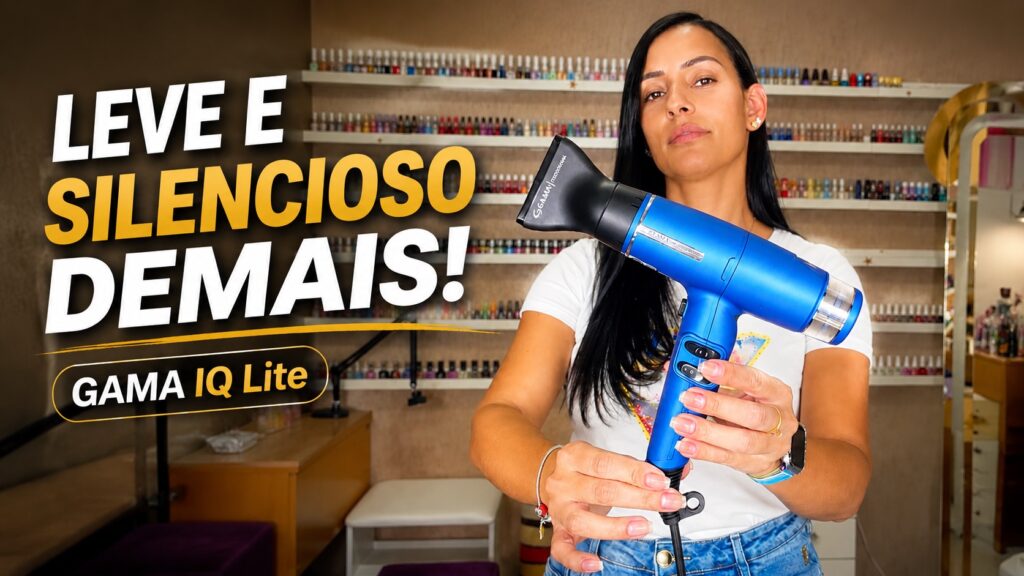 Secador de cabelo leve e silencioso: a escolha para quem quer mais conforto
