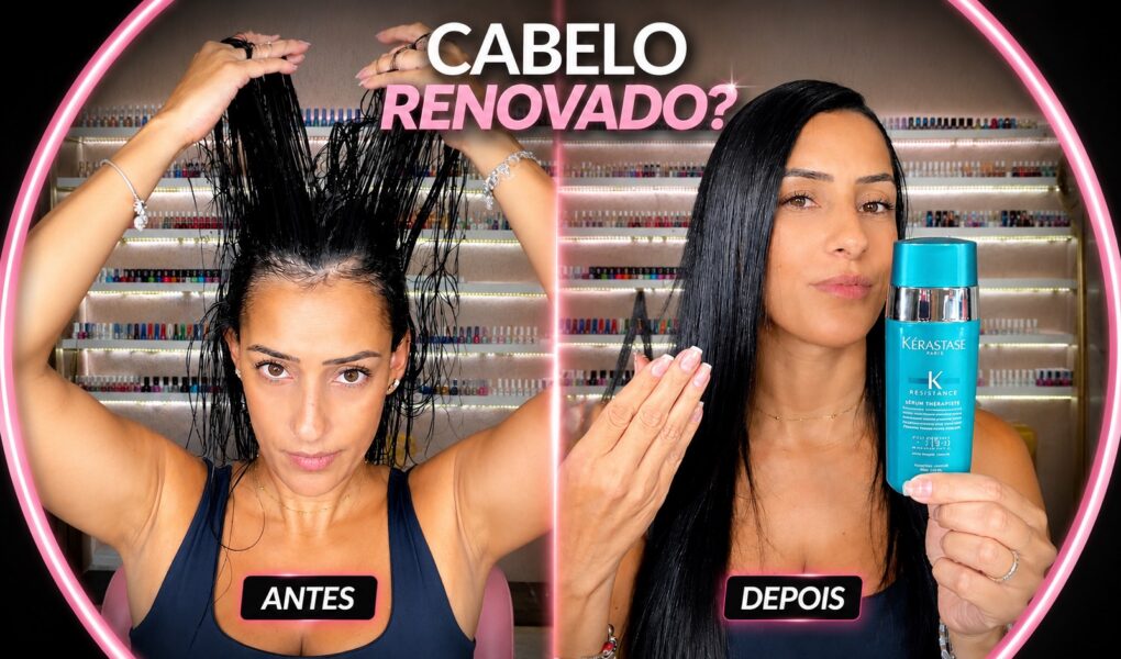 Sérum Kérastase Résistance Thérapiste: como usar antes da escova e da chapinha