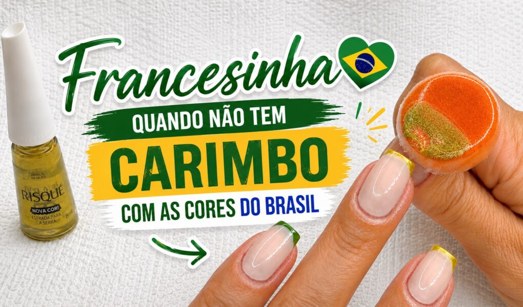 Francesinha com esponjinha: como fazer sem carimbo
