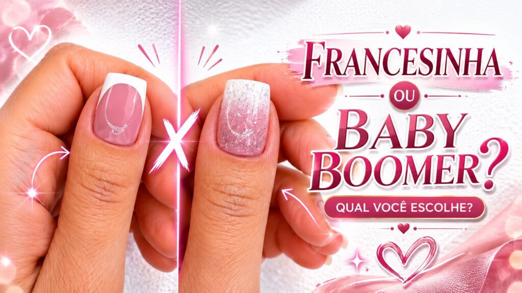 Francesinha ou baby boomer com Risqué Astral: qual fica mais linda?