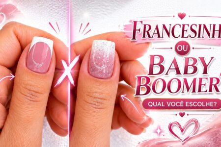 Francesinha ou baby boomer com Risqué Astral: qual fica mais linda?