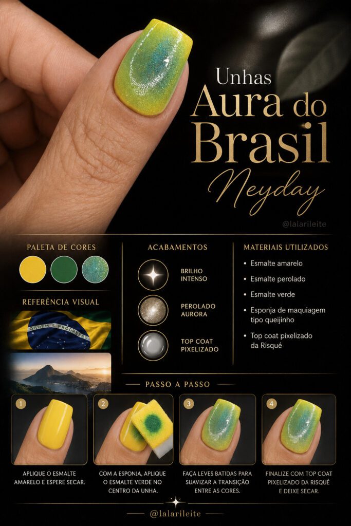 Unhas Aura do Brasil – Neyday