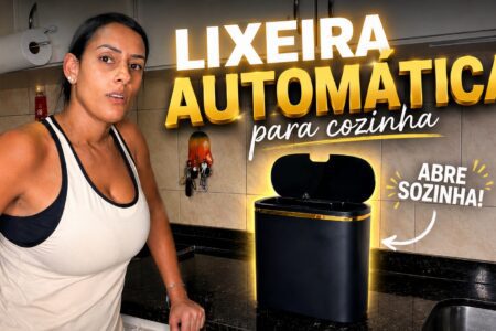 Lixeira automática para cozinha: a troca prática que resolveu o problema da ferrugem