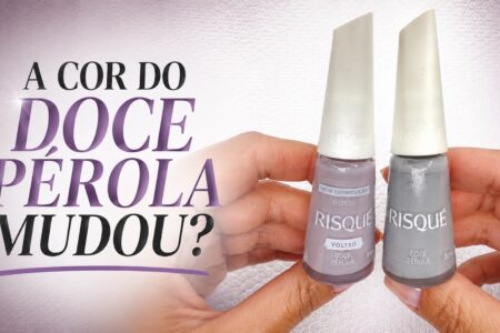 Risqué Doce Pérola: esmalte igual ou diferente na volta da cor?