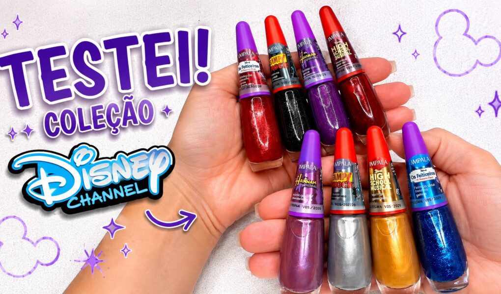 Coleção Impala Disney Channel: os esmaltes nostálgicos que eu testei