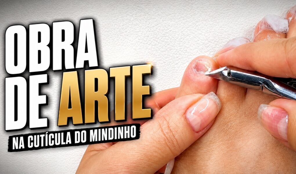 Cutilagem do mindinho com francesinha: o charme do detalhe