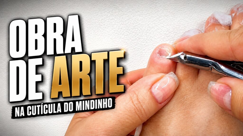 Cutilagem do mindinho com francesinha: o charme do detalhe