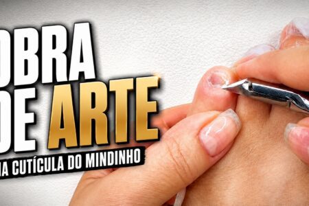 Cutilagem do mindinho com francesinha: o charme do detalhe