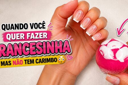 Francesinha com esponja: truque prático para fazer a esmaltação