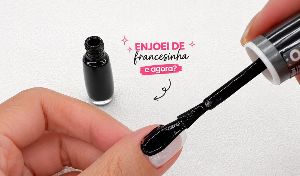 Como sair da francesinha com esmaltação preta da Impala