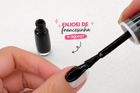 Como sair da francesinha com esmaltação preta da Impala