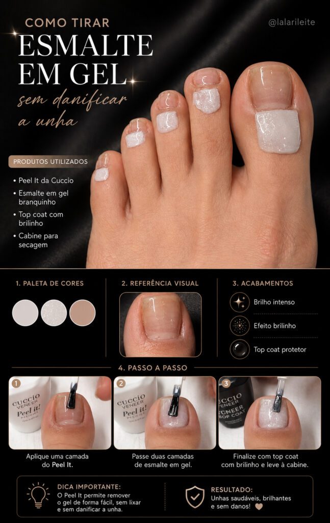 Como Tirar Esmalte em Gel sem Danificar a Unha