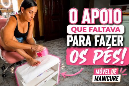 O apoio que faltava para fazer os pés com mais conforto