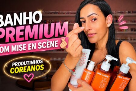 Banho premium com produtos coreanos: a experiência com a linha Mizanino