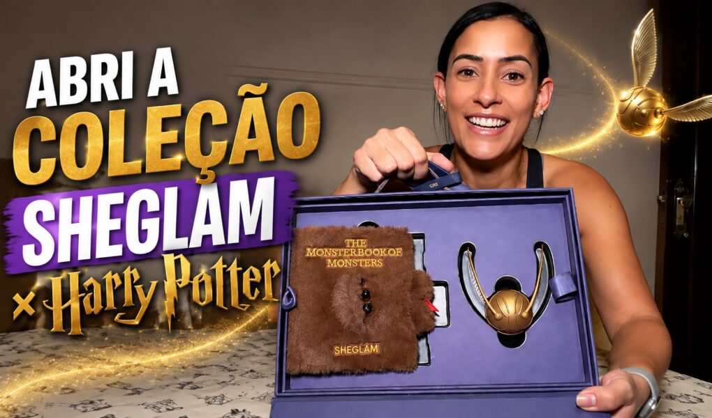 Coleção Harry Potter × SHEGLAM: unboxing da maleta cheia de magia