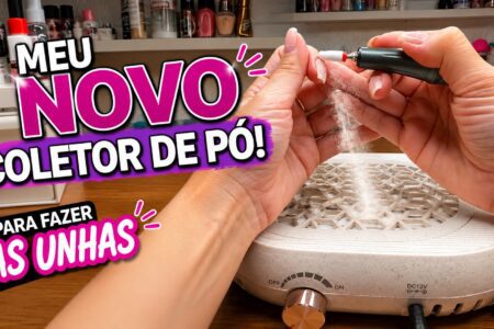 Coletor de pó profissional para unhas: o item que faltava na mesa