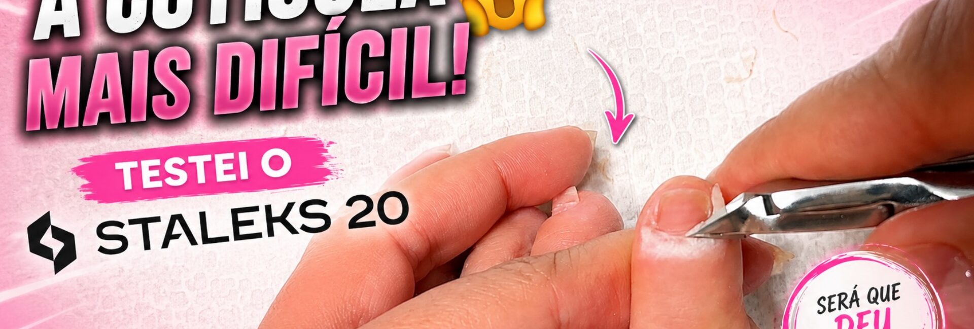 Cutícula do mindinho: como o trabalho no pé pode ficar mais prático