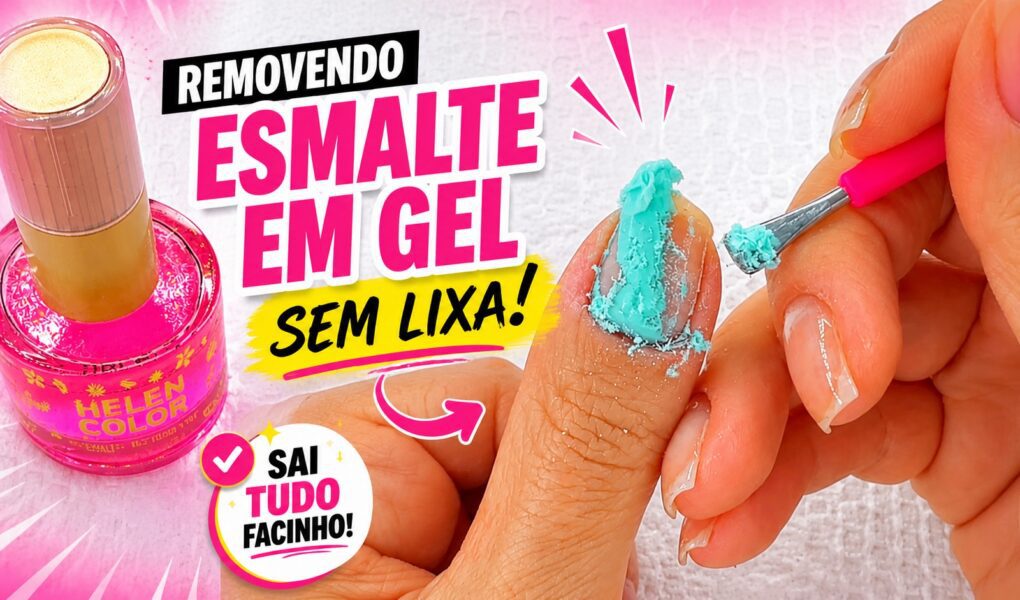 Esmalte em gel sai sem lixar? Teste com Magic Remover da Ellen Koller