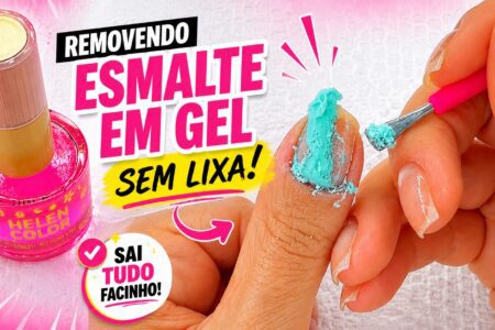 Esmalte em gel sai sem lixar? Teste com Magic Remover da Ellen Koller