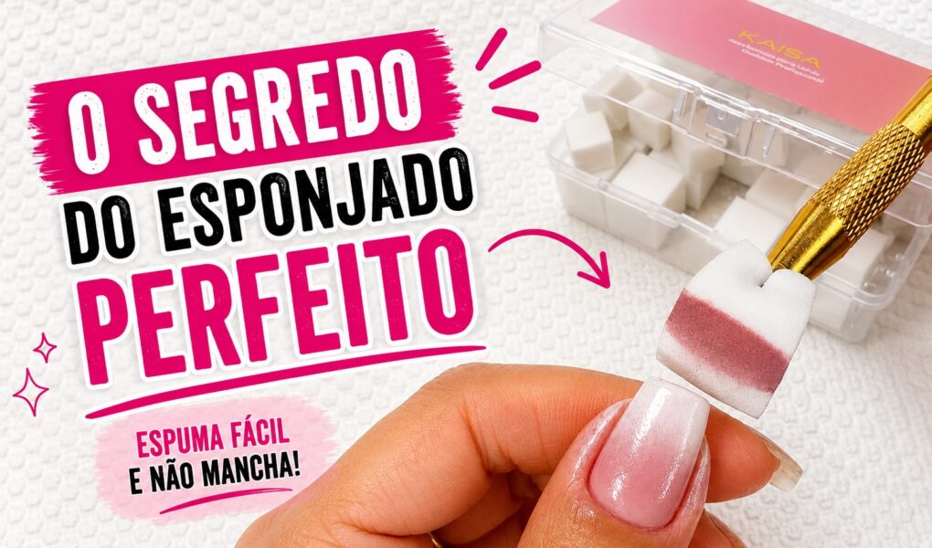 O segredo do esponjado perfeito com mini esponjas e garra