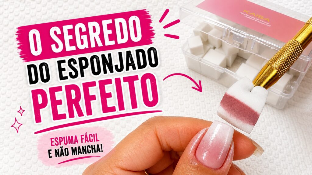 O segredo do esponjado perfeito com mini esponjas e garra