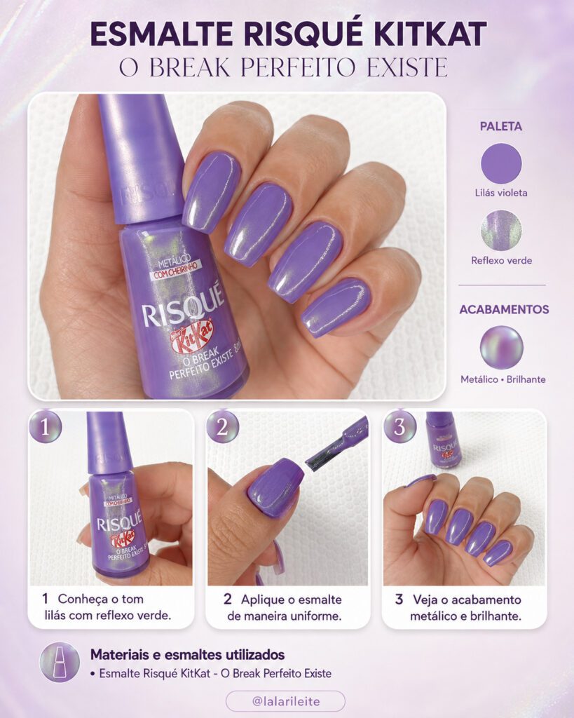 Esmalte Risqué KitKat — O Break Perfeito Existe