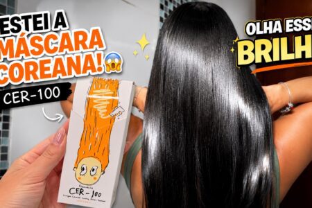 Máscara coreana Elizavecca CER-100 no cabelo: o resultado que surpreende