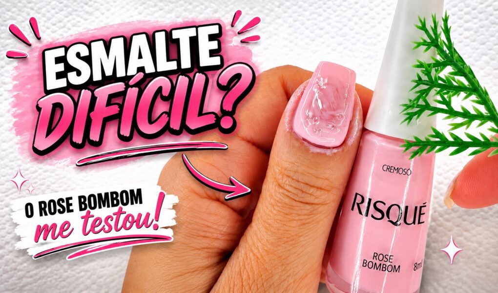 Risqué Rose Bombom: como usar o perolado para evitar manchas