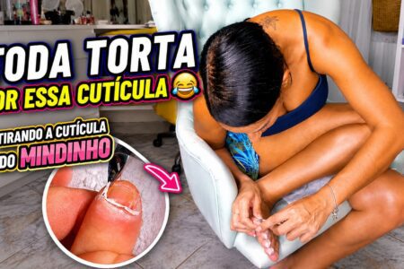 Cutícula do mindinho: amolecimento e remoção com alicate Staleks Smart 10