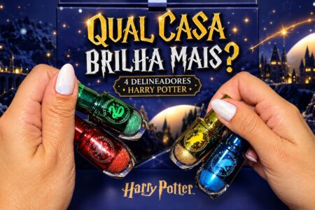 Delineador glitter Harry Potter da SHEGLAM: qual casa de Hogwarts ganhou?