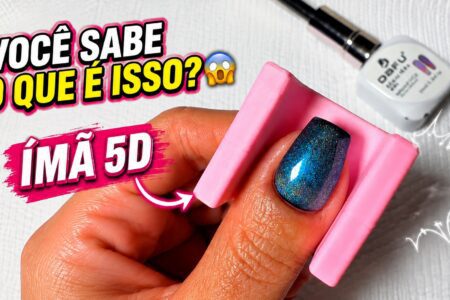 Imã 5D para esmalte magnético: como fica o efeito nas unhas