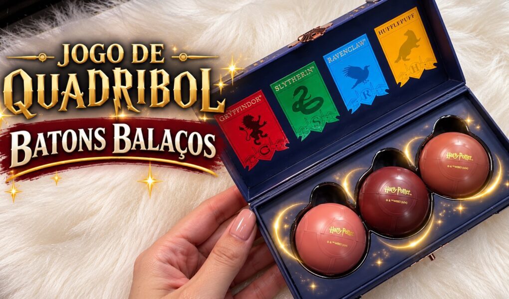 Batons Balaços Harry Potter: as três cores de Quadribol