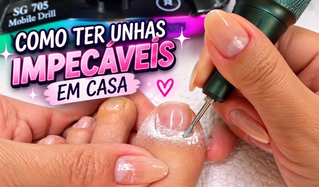 Como faço a manutenção da blindagem nas unhas dos pés