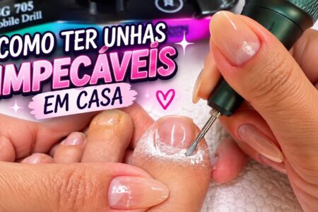 Como faço a manutenção da blindagem nas unhas dos pés