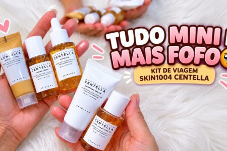 Kit de viagem Madagascar Centella da SKIN1004: skincare em miniatura