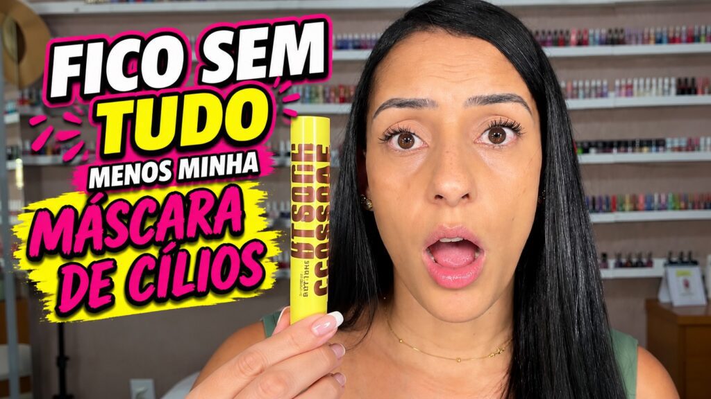Máscara de cílios Maybelline Colossal Bubble: o rímel que destaca o olhar