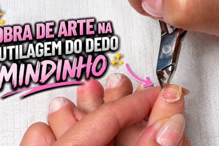 Como tirar a cutícula da unha do mindinho do pé