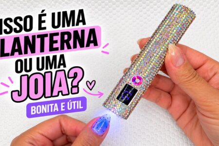 Lanterna UV LED recarregável para unhas em gel: meu achadinho brilhante