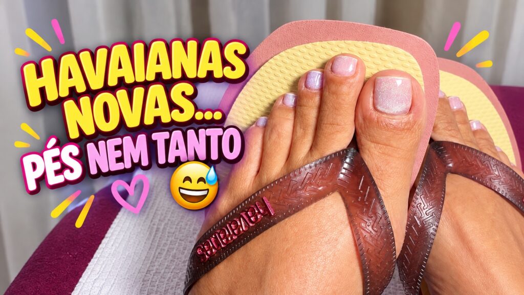 Esmaltação para os pés com francesinha delicada